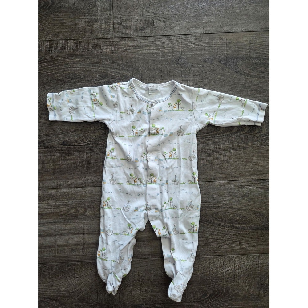 Kissy kissy baby boy sleeper 3-6 mos